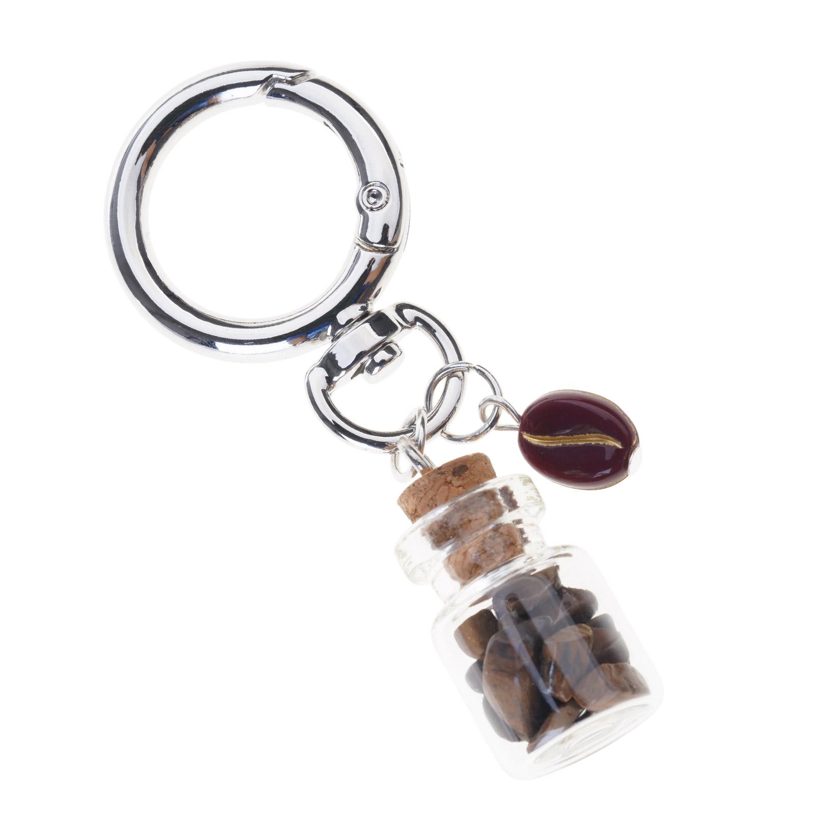 

Miniature Coffee Bean Bless Bottle Pendant For Good Luck And Personal Style Crafted From High Quality Acrylic And Alloy