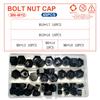 M4 M6 M8 M10 M12 Hex Socket Nuts Cover Caps PE Nut Protection Black White Plastic Dome Hexagon Screws Acorn Nut Protector Bolts