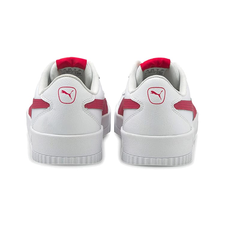 Puma Carina Crew Weiß/Rot Damen 374903-04