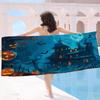 Halloween Decoration H-Halloween D-Decorations Microfiber Beach Towel Absorbent Quick dry Soft Yoga Swimming Resort Towel