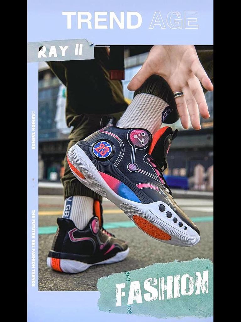 Spring/Summer Hot Style: Hongqing Couple Basketball Shoes - Outdoor Youth Running & Casual Sneakers.