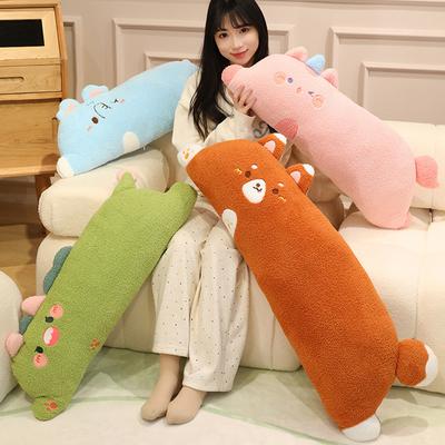 Cartoon Animal Elephant Unicorn Throw Pillow Plush Toy Doll Dinosaur Fox Doll Girl Doll