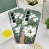 Gorgeous Magnolia Phone Case For Infinix Hot 60 60I 40 30I 12 10 Note 50 30 Pro Plus Play 4G 5G Film Hard Cover