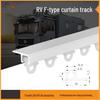 Trilho de Cortina RV Montagem Superior Ultrafino - Acessório de Modificação