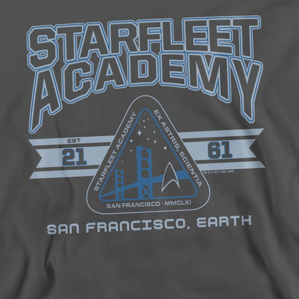 STAR TREK Unisex Adult Starfleet Academy Earth Sweatshirt