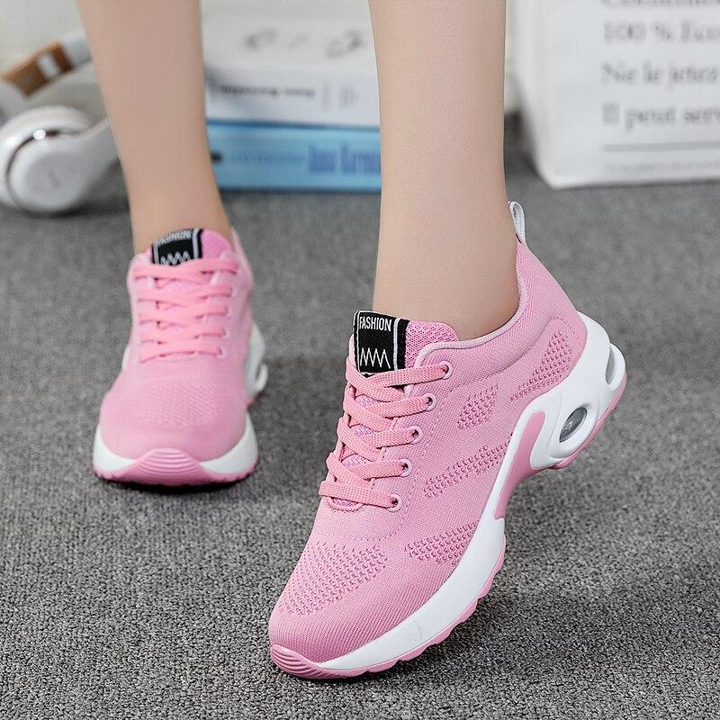 Shoes For Women Sneakers Summer Woman Casual Sport Shoes Flats Casual Ladies Mesh Light Breathable Nursing Vulcanize Shoes
