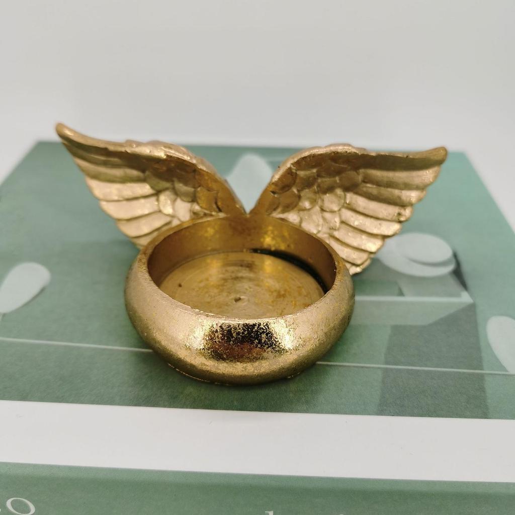 Wing Tea Light Holder Figurine Decoration Home Decor Gift Church Wedding