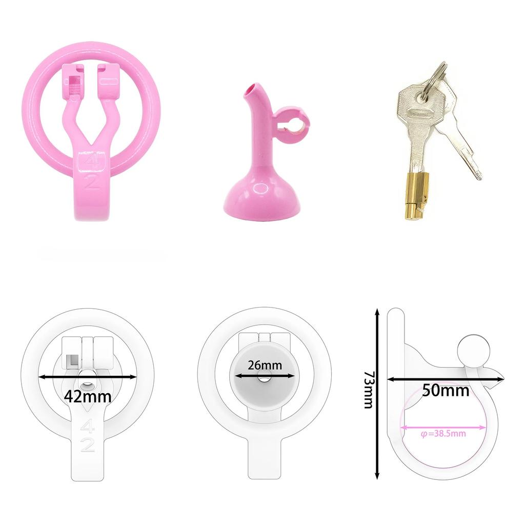 New Men's Chastity Cage Reverse-Style CB Lock sissy Urinary Chastity Device Bondage Gay Adult Sexy Toys for Men chastity belt18+