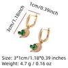 Dolphin Shape Dangle Earrings for Women 2025 New Golden Zirconia Drop Earring Ladys Wedding Party Jewelry Accessories