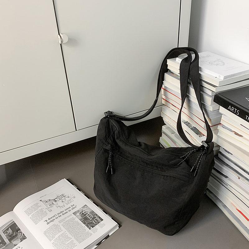 Crossbody Bag Unisex Lightweight Shoulder Bag Large Capacity Student's Handbag