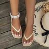 Summer Women Flip Flops Simple Design Slippers Outdoor Clogs Garden Shoes Flat Beach Sandals Indoor Home Slides for Female