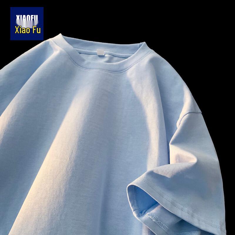 

Men s Heavyweight Suede-Effect Loose-Fit Short Sleeve T-Shirt M