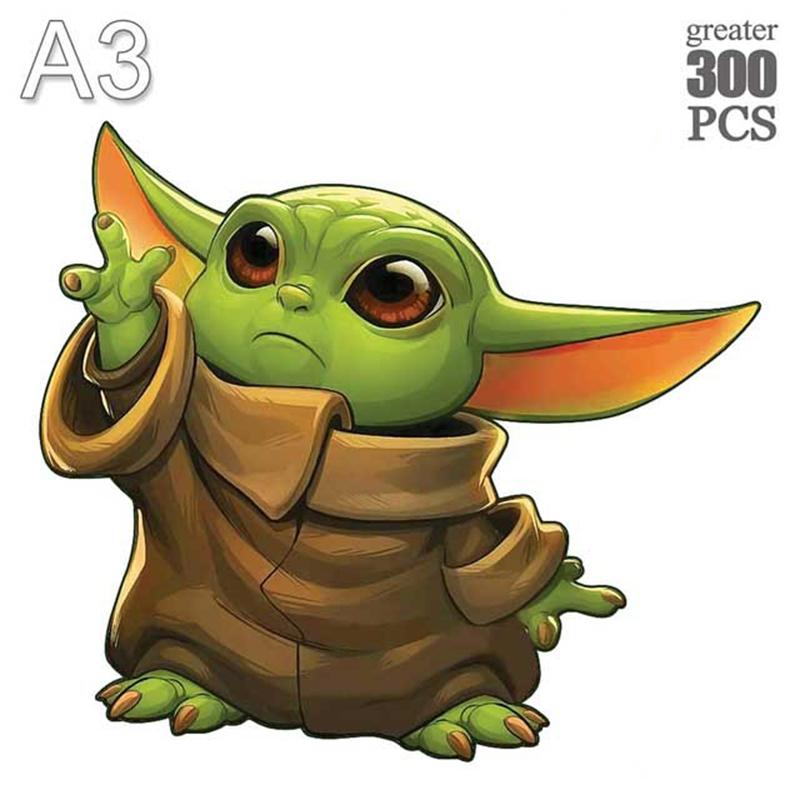 Non-Toxic Kids Puzzles Toy Stained Wooden Cartoon 3D Jigsaw Animal Puzzle Tree Educational Toys Games Wood Diy Puzzle Crafts Gift