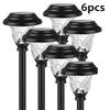 Solar Pathway Lights Bright Solar Lights Outdoor Waterproof IP65 LED Solar Garden Lights Yard, Path, Landscape Driveway