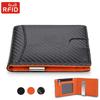 Rfid Carbon Fiber Card Holder Coin Purse Men Wallets Money Bags Slim Thin Coin Pouch Clutch Money Purse Male Black Wallet Choice