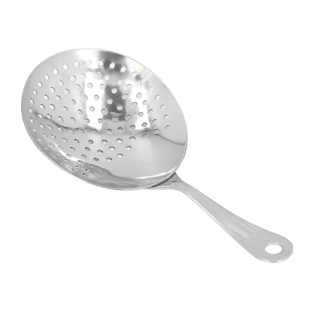 Cocktail Strainer Professional Stainless Steel Shell Cocktail Strainer for Bar Club Restaurant Silver