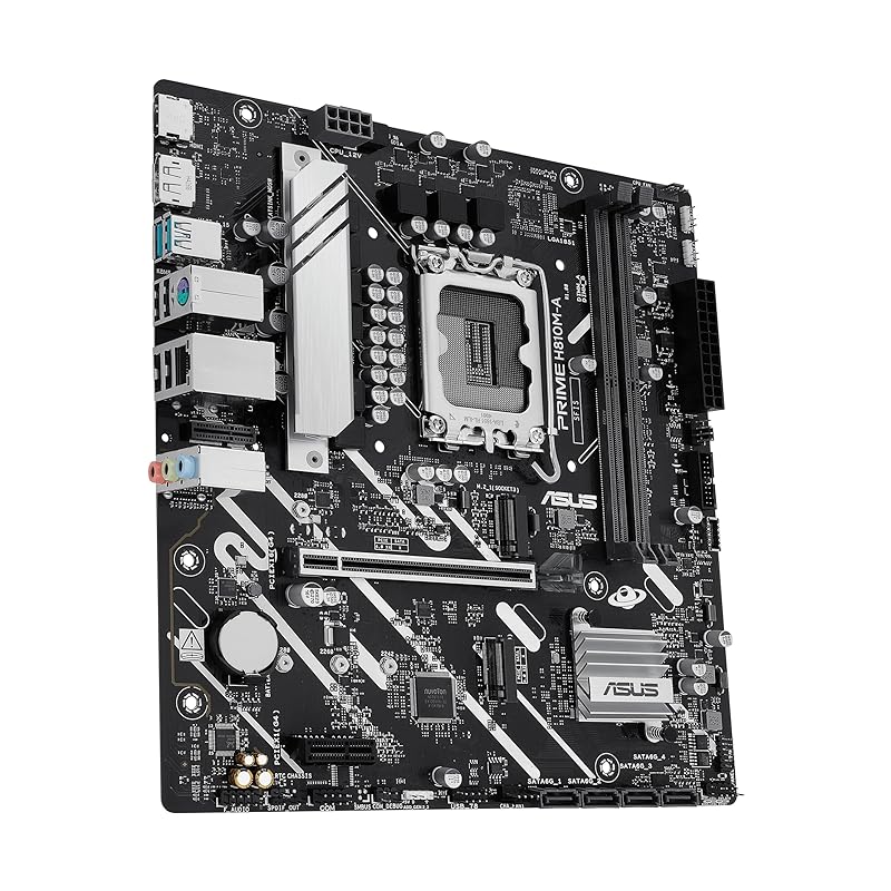 ASUS Core Ultra Processors (Series 2), LGA1851 Correspondence H810M Mounted micro-ATX Motherboard/PRIME H810M-A-CSM Domestic Authorized Distributor