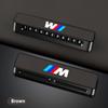 Leather Car Temporary Parking Card Phone Number Card Plate For BMW M Emblem E46 E36 E34 F10 E90 F30 E60 F30 E53 E30 E92 E87 YA6