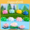 Cute Resin Crowned Frog Figurine For Fairy Garden Decorations And Desktop Ornaments