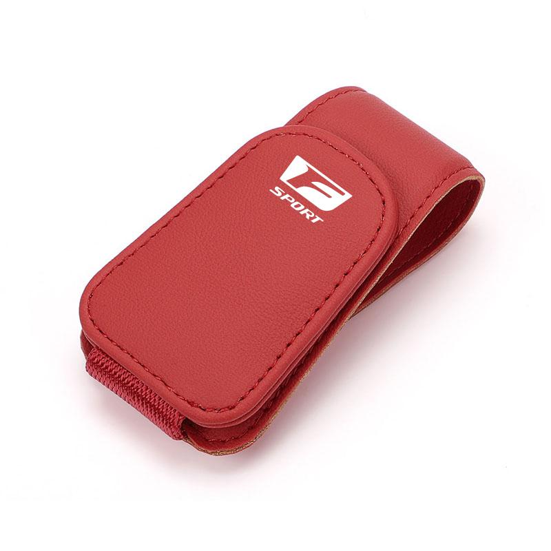 Leder Auto Brillenclip Kreditkartenhalter Ticketklemme Für Lexus Fsport GS GX IS LS LX CT LC RC LBX NX RX 350h 450h ES UX 300e