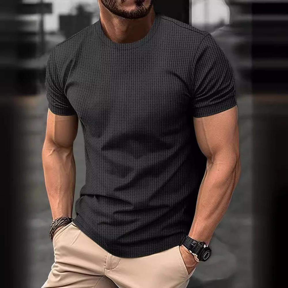 

Men s Casual Sports Round Neck T-shirt XXXL Темно-синій