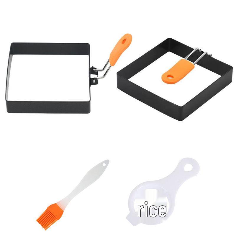 Stainless Steel Non-stick Square Egg and Patty Mold