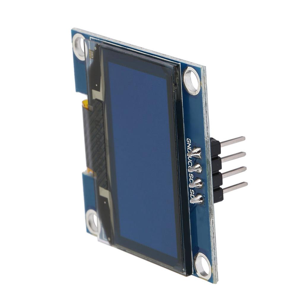 1 stk 1,3 tommers OLED-skjermmodul IIC I2C Communicate 128X64 BlueText Color