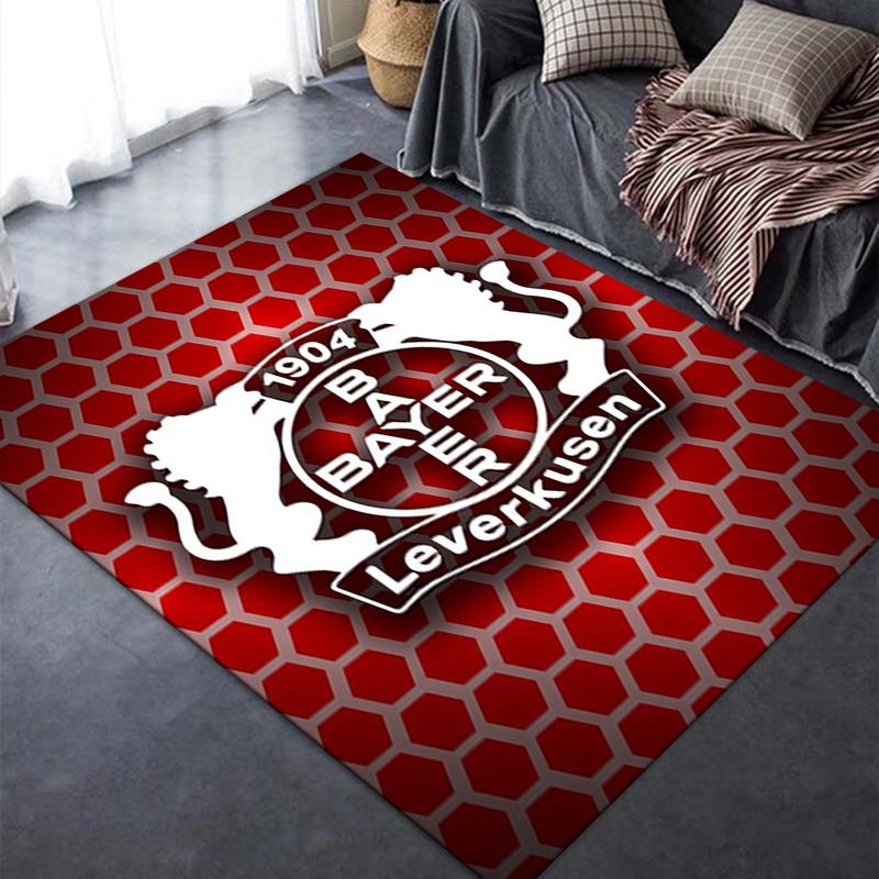 Nuovo Tappeto Bayer 04 Leverkusen 2025 per Soggiorno Camera da Letto Casa Decorazione Divano, Tappetino Antiscivolo per Giochi Bambini13