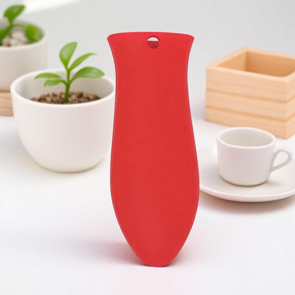 

Silicone Hot Handle Holder Non-Slip Sleeve for Cast Iron Skillets Pots Pans Grip Insulation Pot Holder