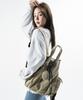 Lemine String Tote And Backpack (Beige)