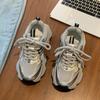 Thick Soled Sports Shoes for Women's 2025 Spring and Autumn New Anti Slip Thick Soled Sports Shoes Versatile Casual Sports Shoes