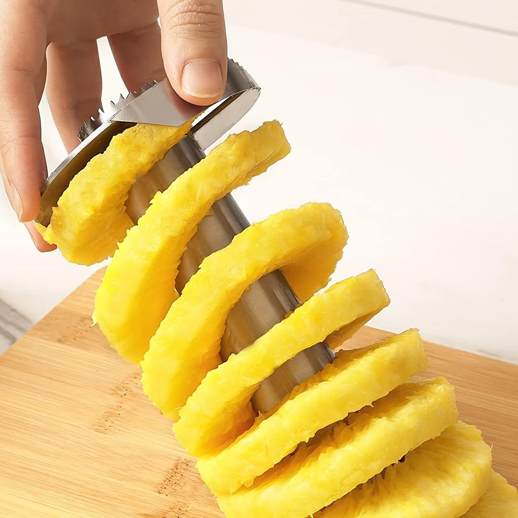 1pc Stainless Steel Pineapple Core Extractor
