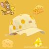 Cheese~ Niche sweet embroidered baseball cap female summer student personality hole visor cap cap tide