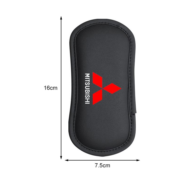 1 Stück Auto Innenraum Bein Knie Stützpolster Lederpolster für Mitsubishi ASX Lancer L200 Pajero Sport Attrage Mirage Eclipse