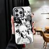 Blaue L-Lock Nagi Seishiro Stoßfeste Handyhülle für iPhone 17 Air 16 16E 15 Pro Max 14 Plus 13 Mini 12 Rückseite Anti-Fall Fund