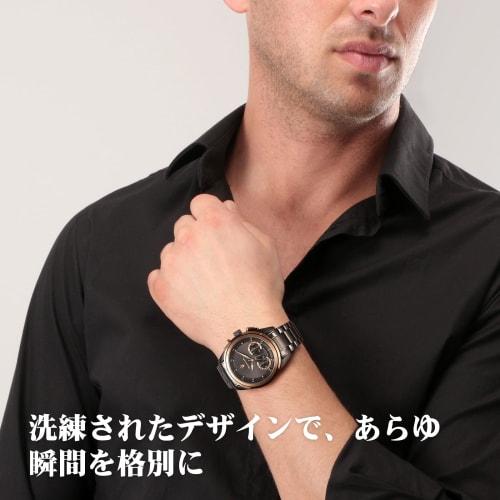 Maserati Men's Traguardo Watch, Dark Gray, Chronograph Quartz Watch, Luminous, 100m Water Resistant, Officially Authorized, 2-Year Warranty