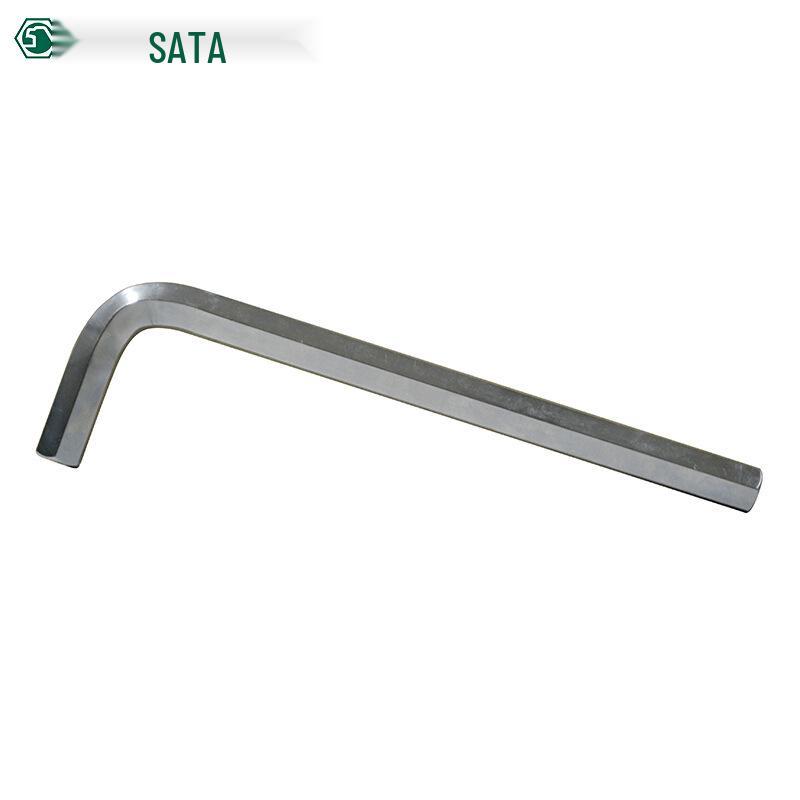 SATA Chrome Vanadium Steel Extra Long Metric Hex Key Wrench Set (81304A-316A)
