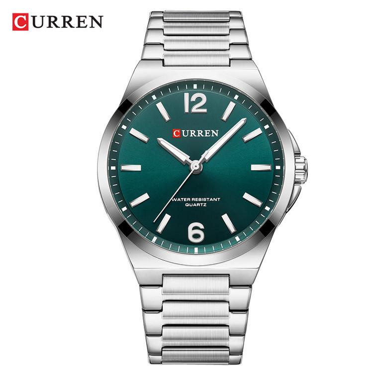CURREN 8493 Men's Waterproof Stainless Steel Casual Quartz Business Wristwatch