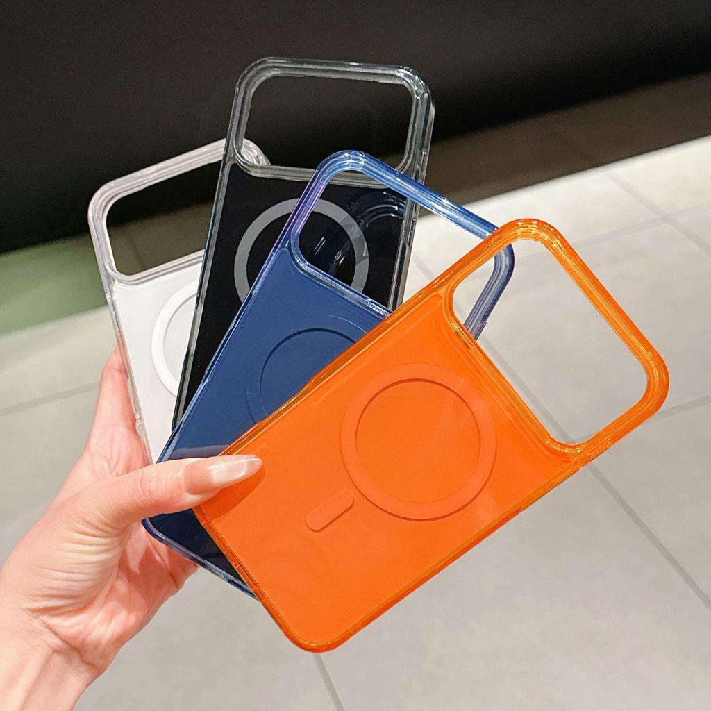 High-Transparency Magnetic Case for iPhone 17 Pro Max - Air Drop-proof Protective Cover