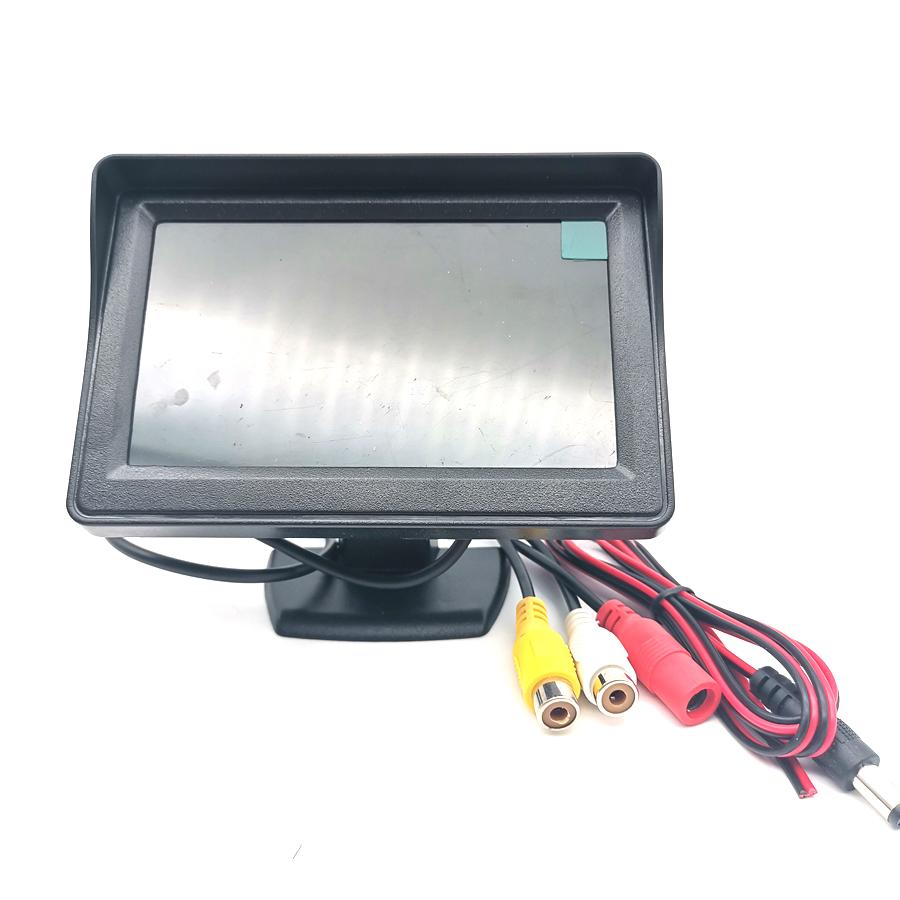 4.3" LCD Car Mirror Monitor Display Screen 2 Way Video For Car Rearview Monitors