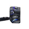 LMoDr 7/8'' 22mm Universal Motorcycle Handlebar Switch Headlight Warning Light Turn Signal Horn Start Kill Button With LED