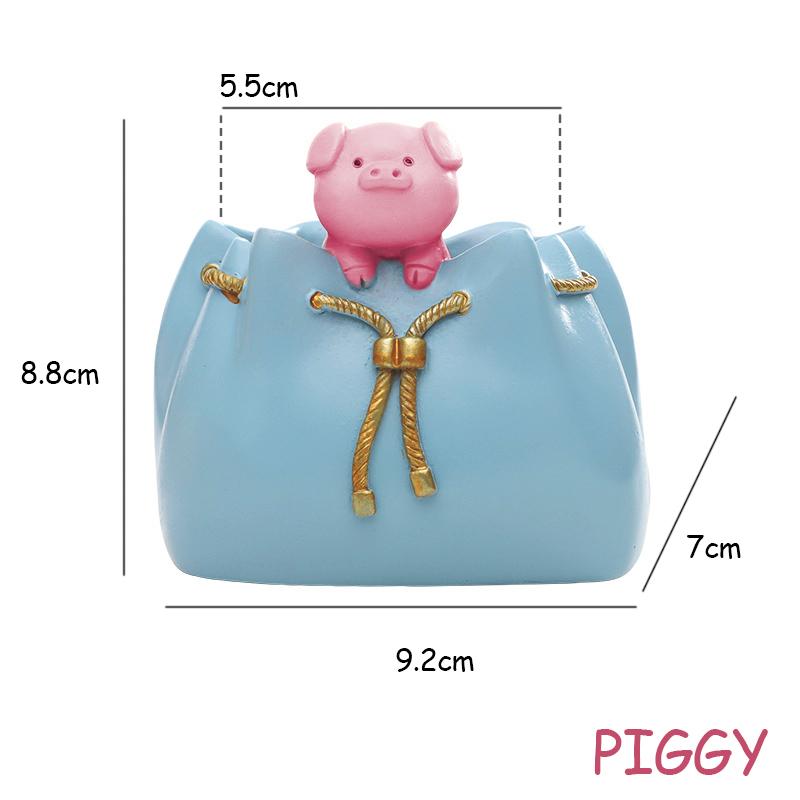 

Adorable Bag-Shaped & Animal Resin Succulent Planter - Creative Home Decor with Drainage Holes for Indoor Plants & Gifts
