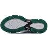 Li Ning Patchwork Cushioning Slip Resistant Low Top Running Shoes Men's White Green ARLQ009-2
