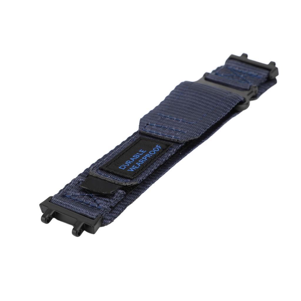 Nylon Sportrem Sport Nylon Ersättningsarmband Utomhus Kardborreband Klockarmband för Huami T