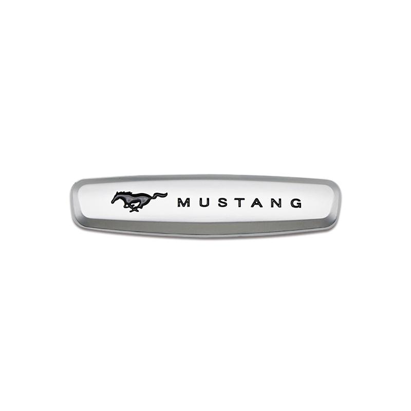 1/2Pcs Metal Car Seat Headrest Badge Emblem Backrest For Ford Focus Fiesta Mustang Mondeo Fusion Auto Interior Tuning Accessory