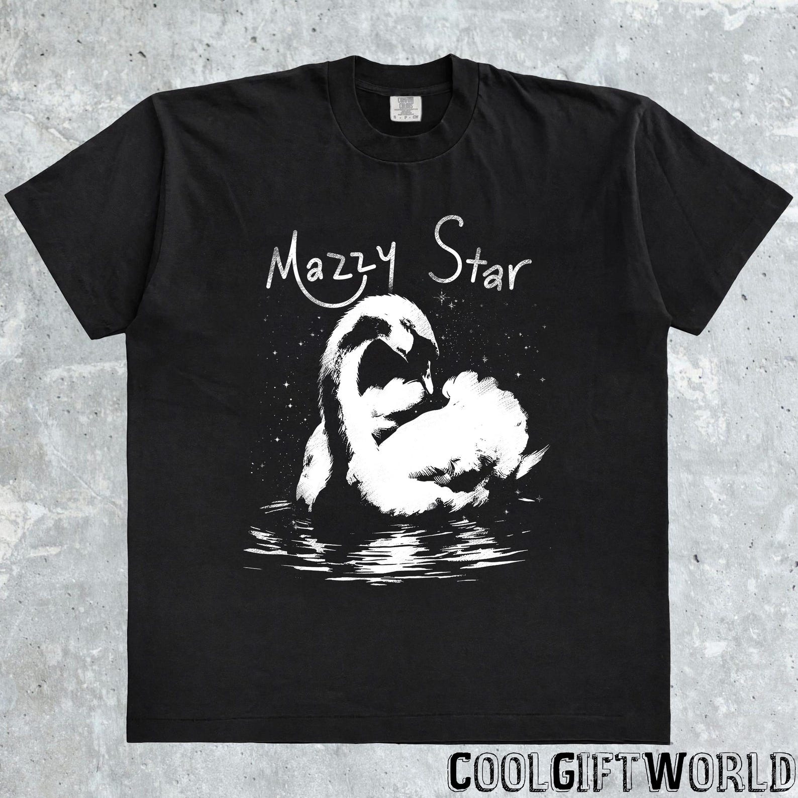 Mazzy Star Swan Shirt, Among My Swan T-Shirt, 90s Band Graphic Tees S