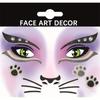 For Christmas Make Up Halloween Party Animal Face Sticker Glitter Sparkling Face Art Stickers