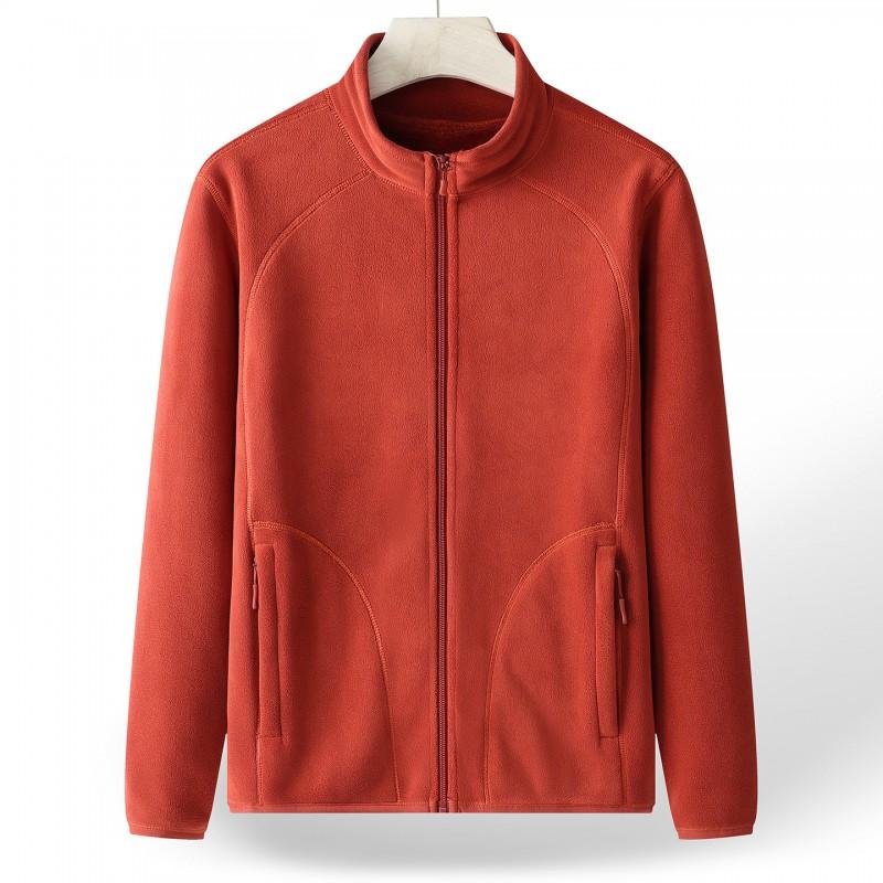 Warm Fleece Inner Layer Jacket Women Men Outdoor Hiking Running Cycling Fall Winter Wear