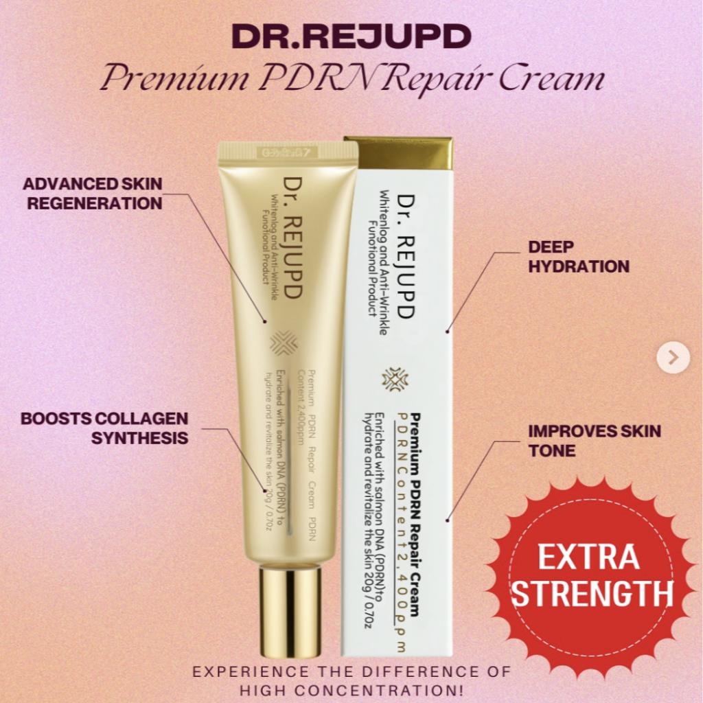 Cumpără [Dr. REJUPD] Cremă Premium Reparatoare PDRN 2400ppm 20g | Joom