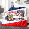 1 pezzo Squadra di Calcio (66) Coperta, Regalo, per Uomini e Donne, Coperta Morbida, Ottima per Divano Letto Divano Viaggio, Coperta Leggera in Flanella